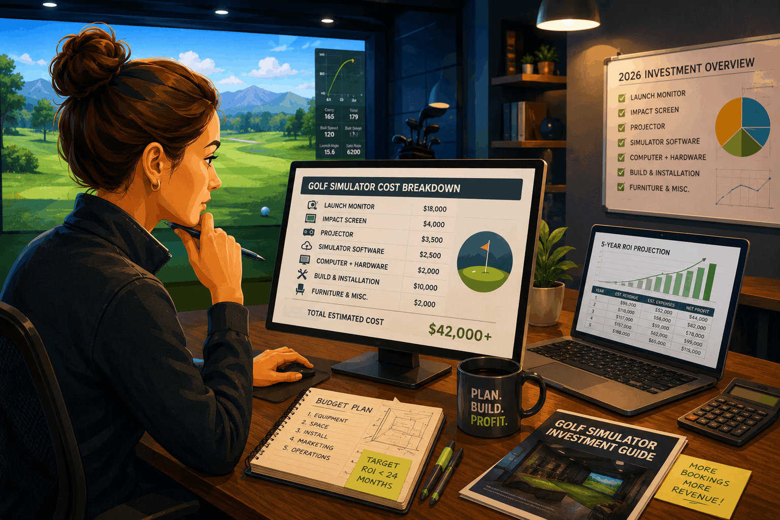 How Much Does a Golf Simulator Cost in 2026?